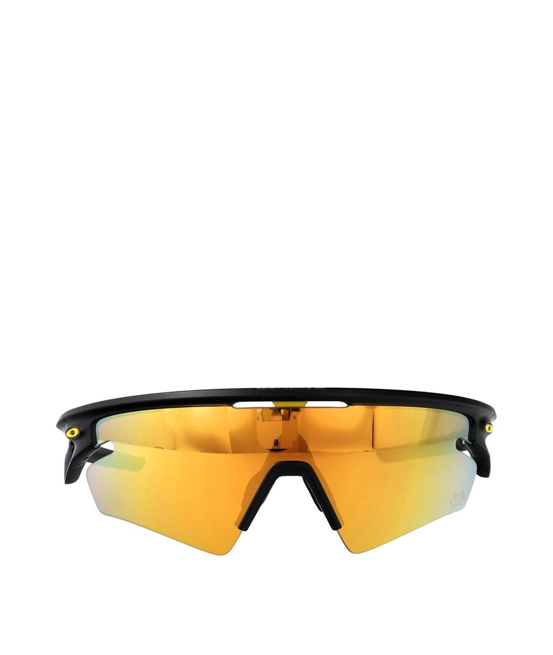 OAKLEY Черные солнцезащитные очки, фото 1