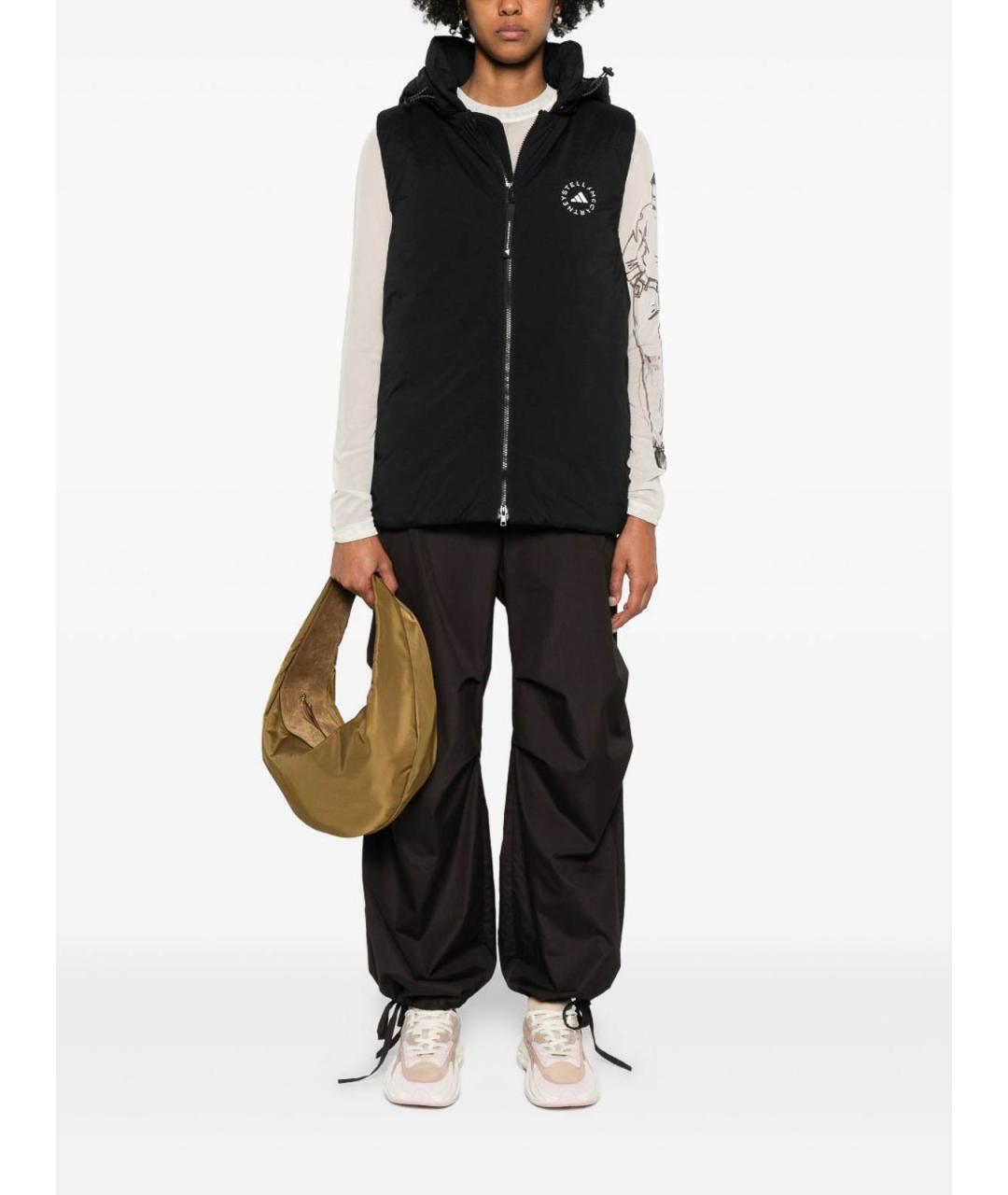 ADIDAS BY STELLA MCCARTNEY Черная жилетка, фото 2