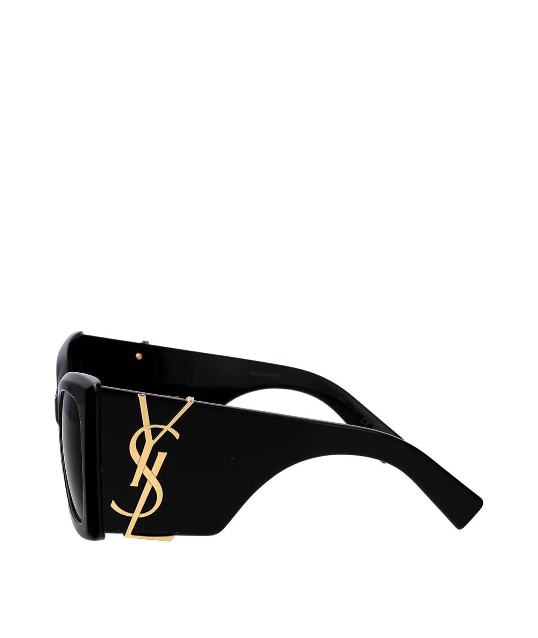 SAINT LAURENT Черные солнцезащитные очки, фото 3