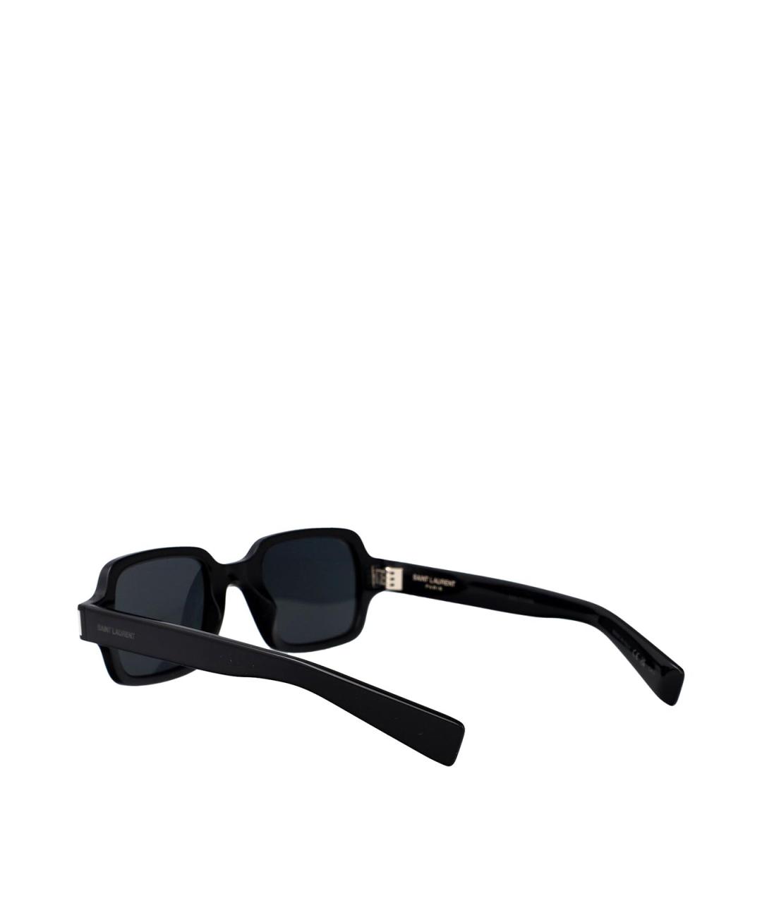 SAINT LAURENT Черные солнцезащитные очки, фото 4