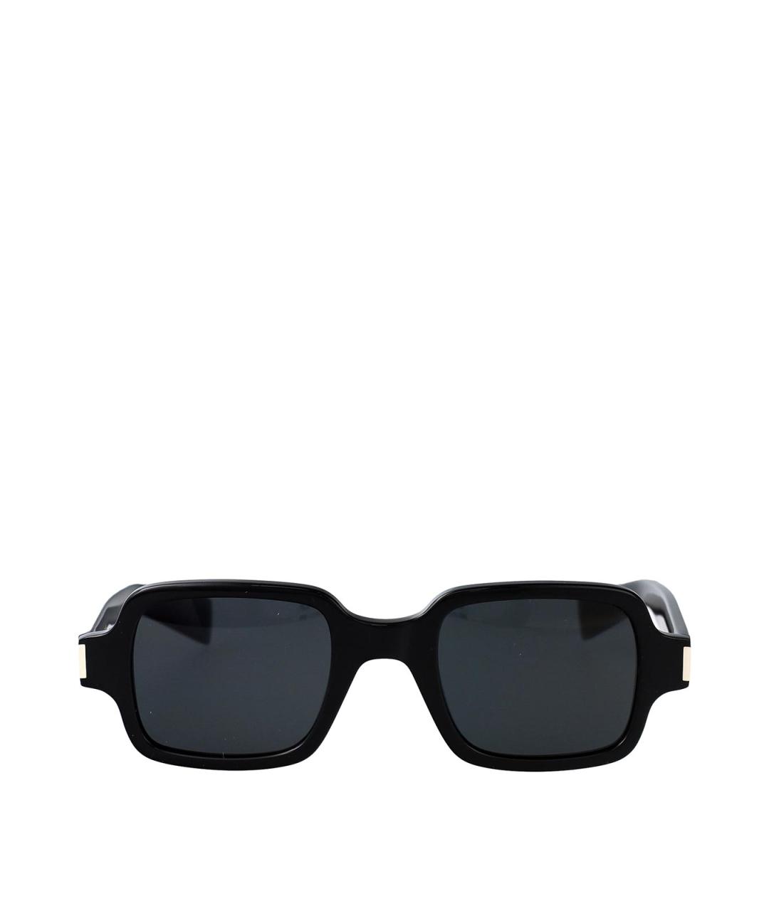 SAINT LAURENT Черные солнцезащитные очки, фото 1