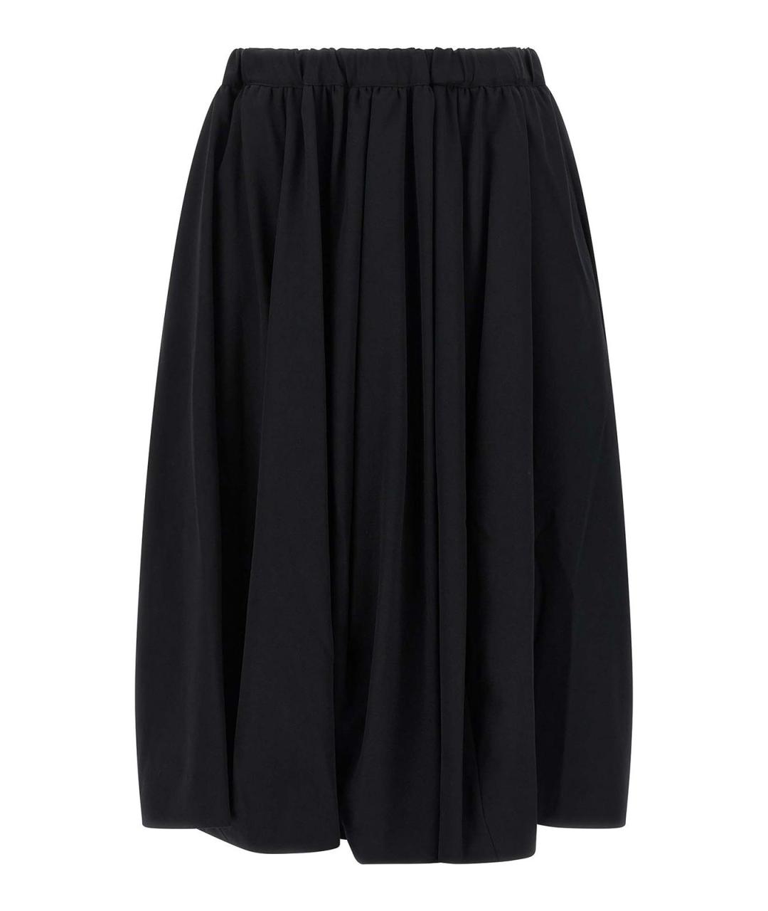 COMME DES GARÇONS Черная шерстяная юбка макси, фото 1