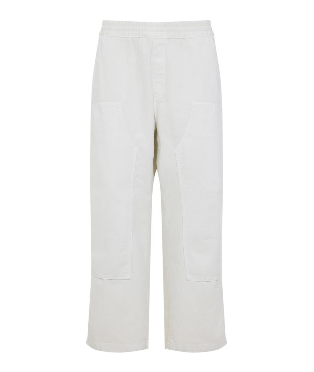 CARHARTT Белые хлопковые повседневные брюки, фото 1