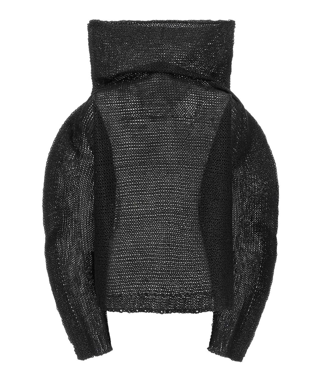 ISSEY MIYAKE Черная шерстяная майка, фото 2
