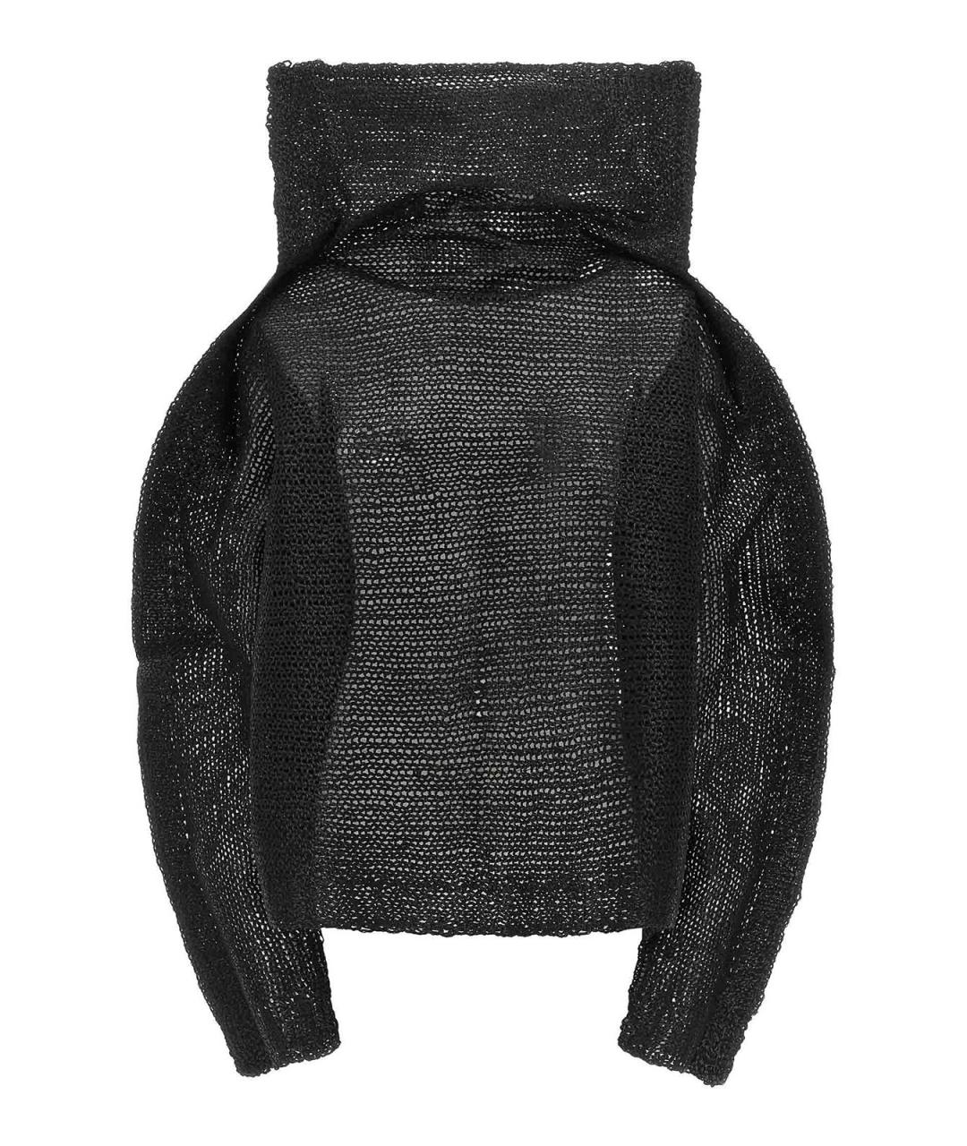 ISSEY MIYAKE Черная шерстяная майка, фото 1