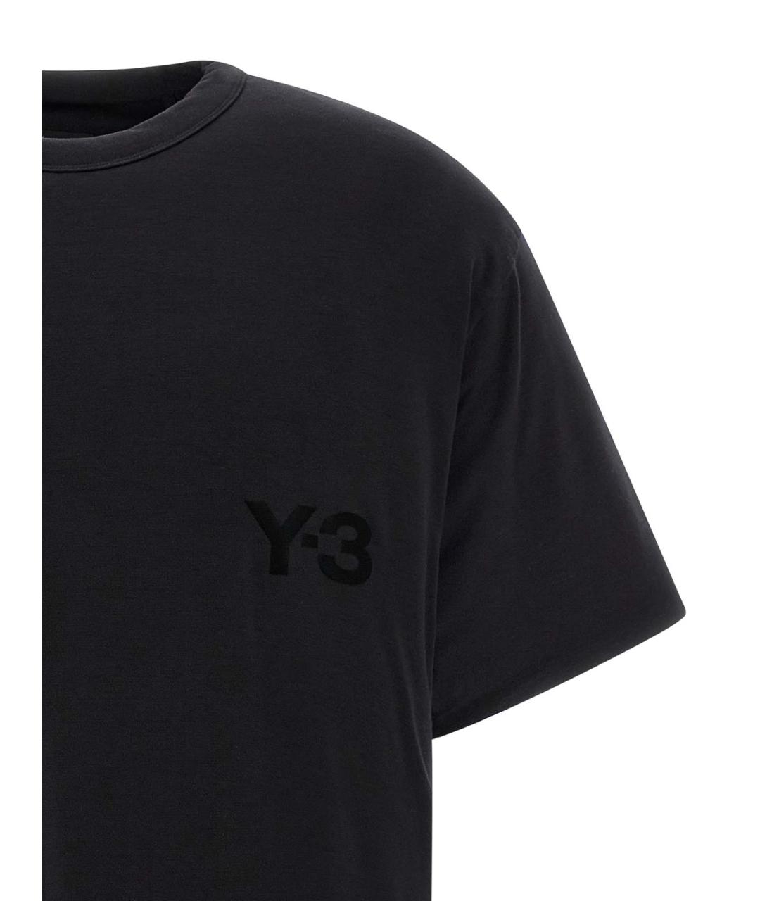 Y-3 Черная футболка, фото 3