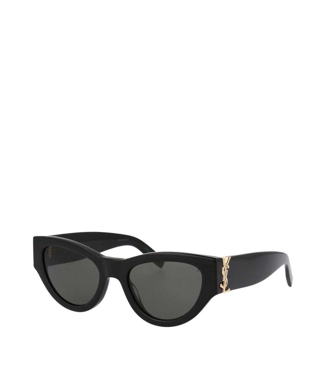 SAINT LAURENT Черные солнцезащитные очки, фото 2