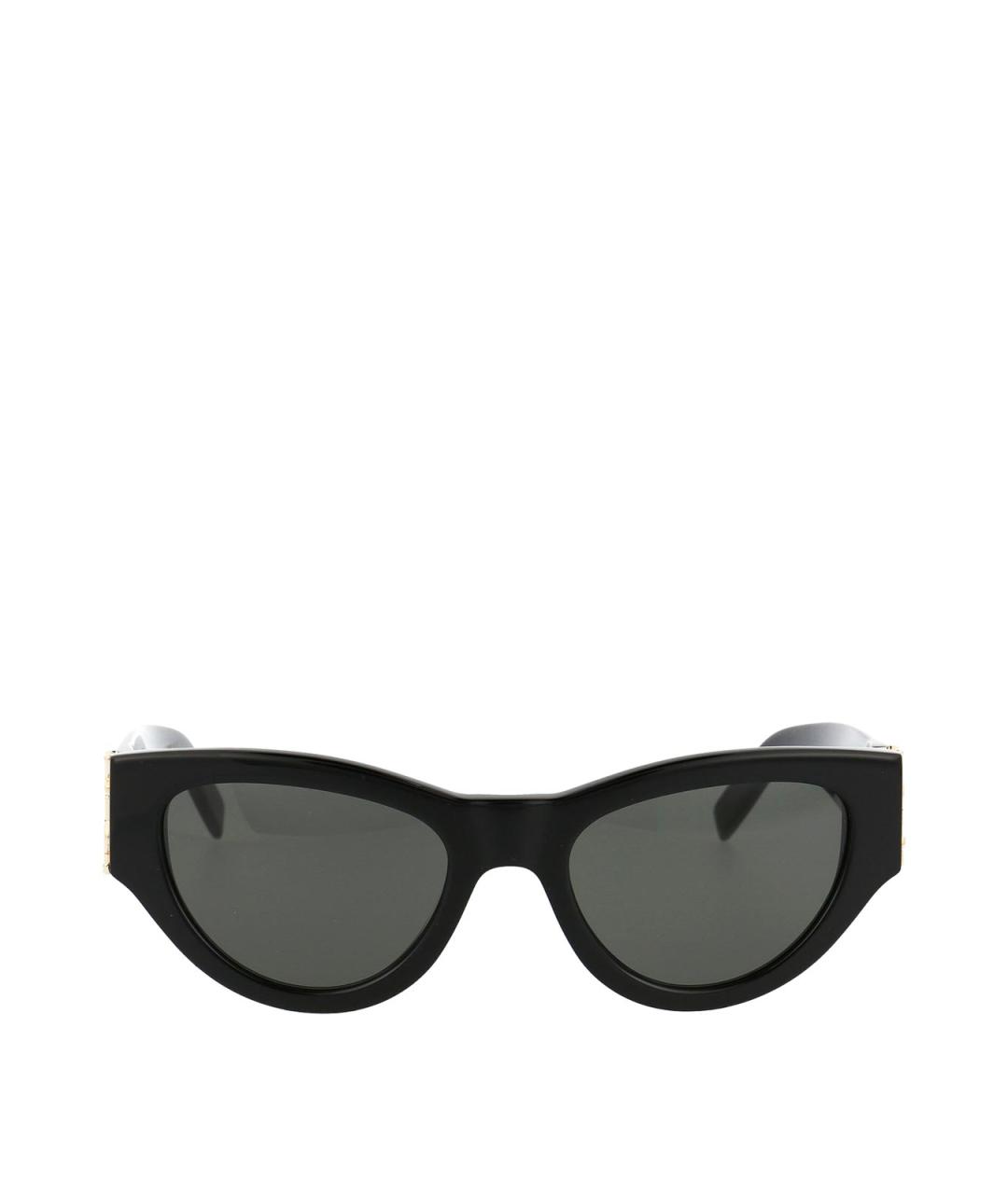 SAINT LAURENT Черные солнцезащитные очки, фото 1
