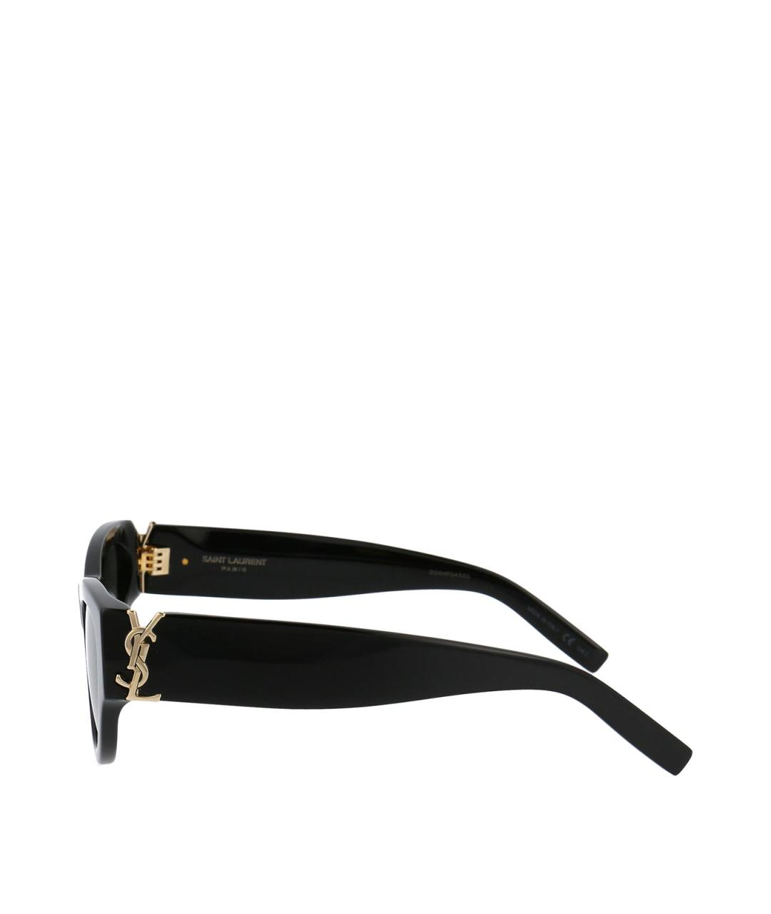 SAINT LAURENT Черные солнцезащитные очки, фото 3