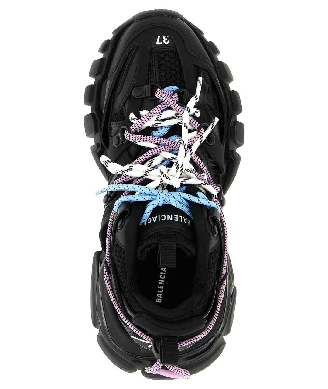 BALENCIAGA Черные синтетические кроссовки, фото 4