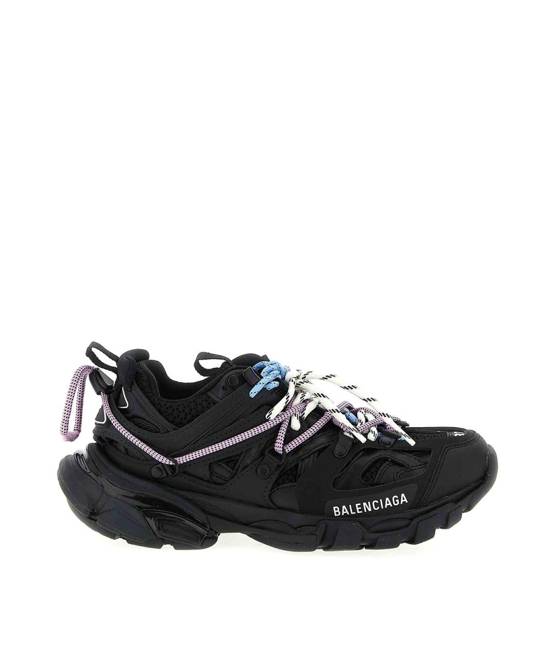BALENCIAGA Черные синтетические кроссовки, фото 1