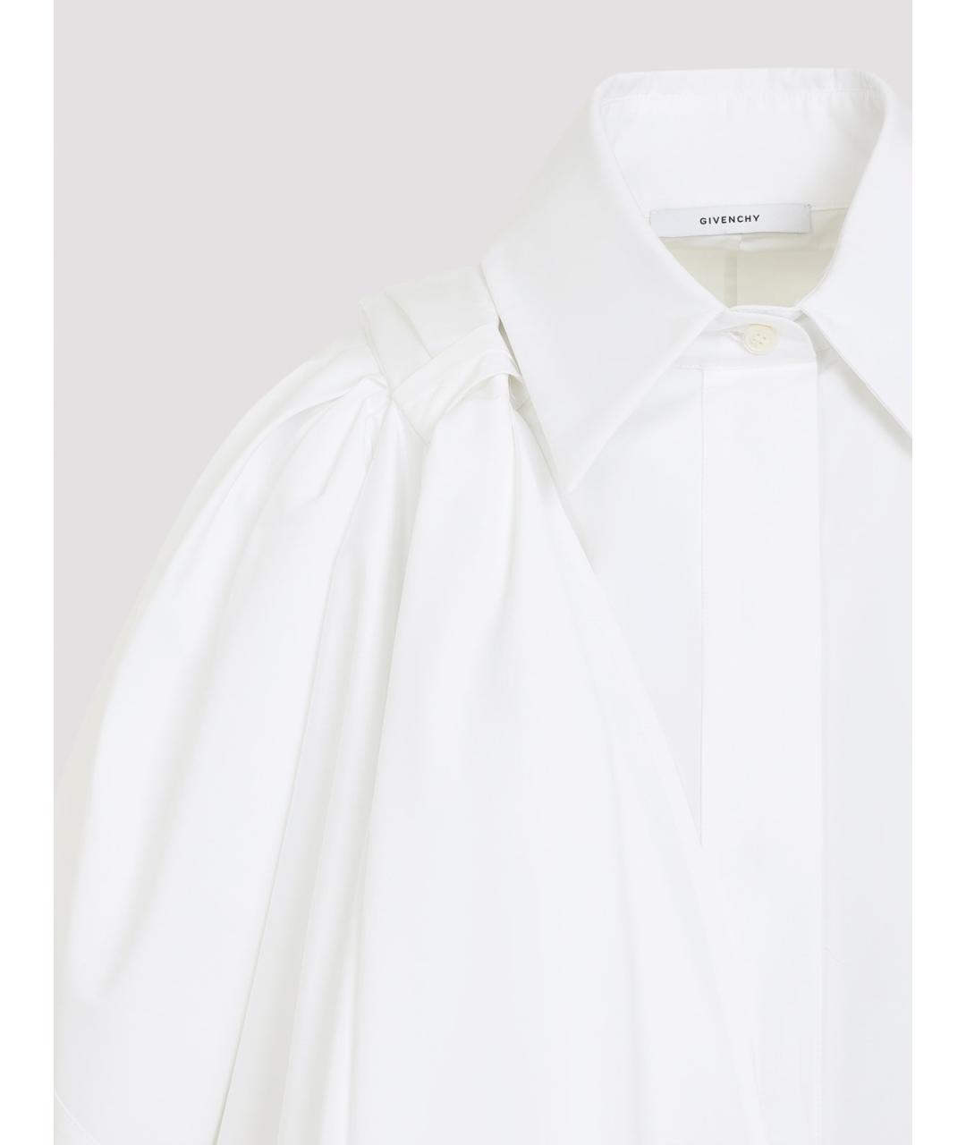 GIVENCHY Белая хлопковая рубашка, фото 3