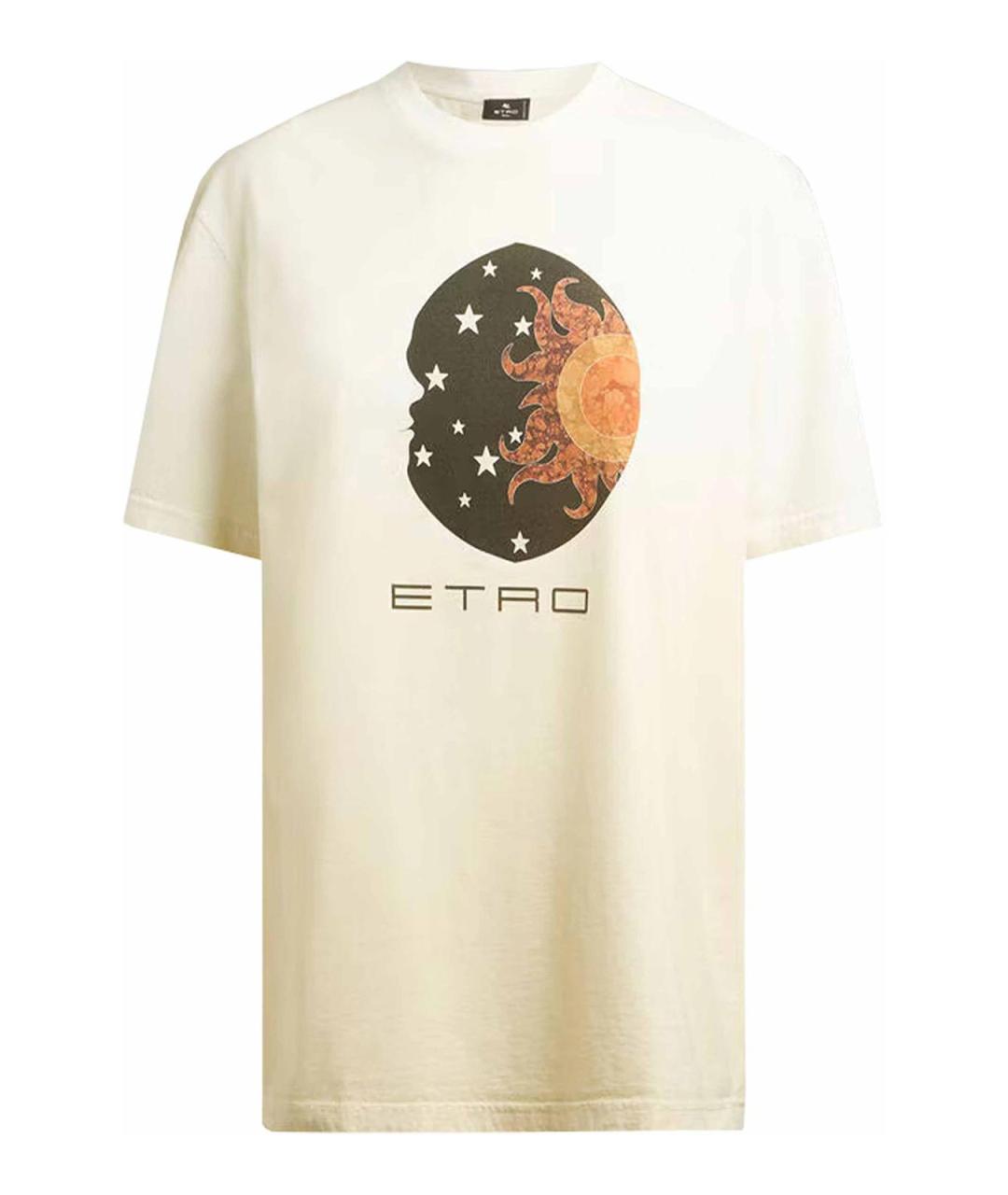 ETRO Бежевая футболка, фото 1