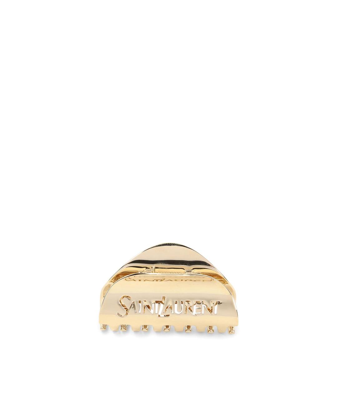SAINT LAURENT Серебряная заколка, фото 1