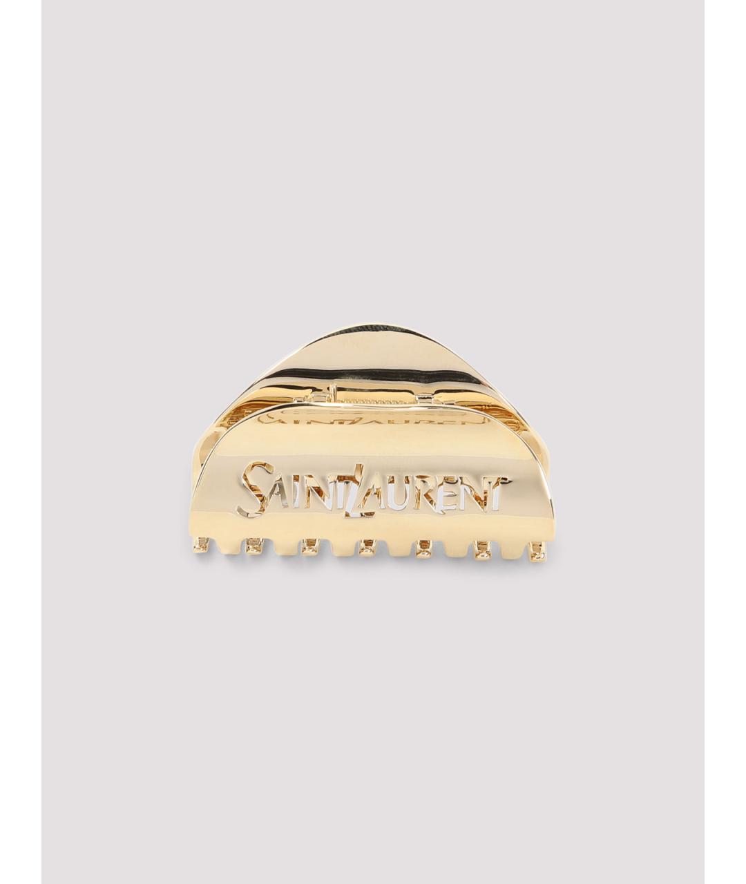 SAINT LAURENT Серебряная заколка, фото 3