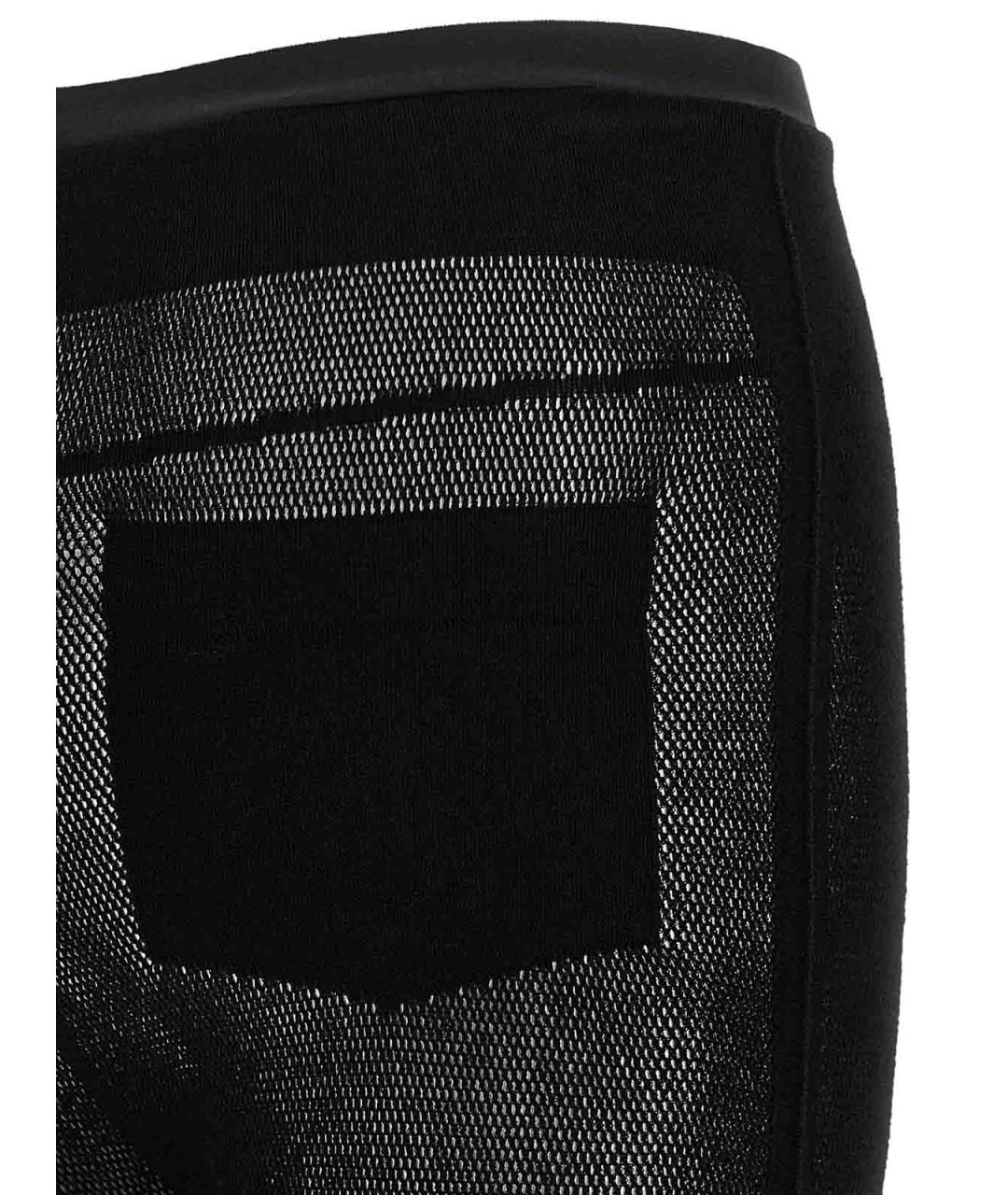 ISSEY MIYAKE Черные вискозные леггинсы и велосипедки, фото 4