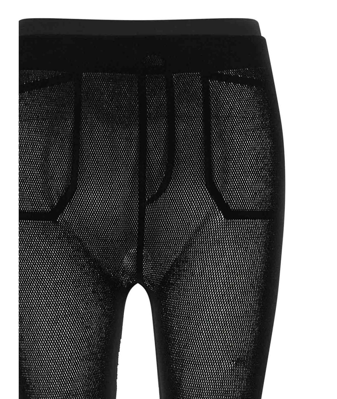 ISSEY MIYAKE Черные вискозные леггинсы и велосипедки, фото 3