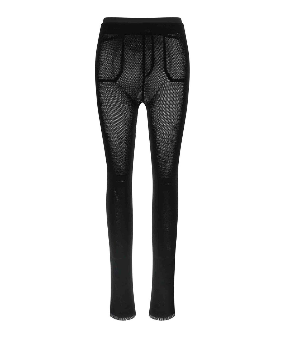 ISSEY MIYAKE Черные вискозные леггинсы и велосипедки, фото 1