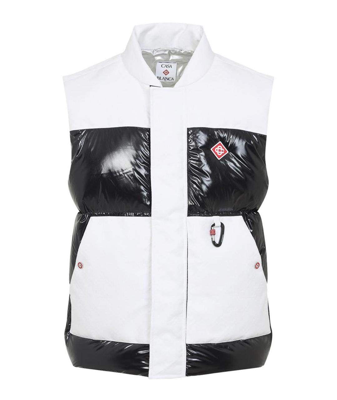CASABLANCA Белый полиамидовый жилет, фото 1