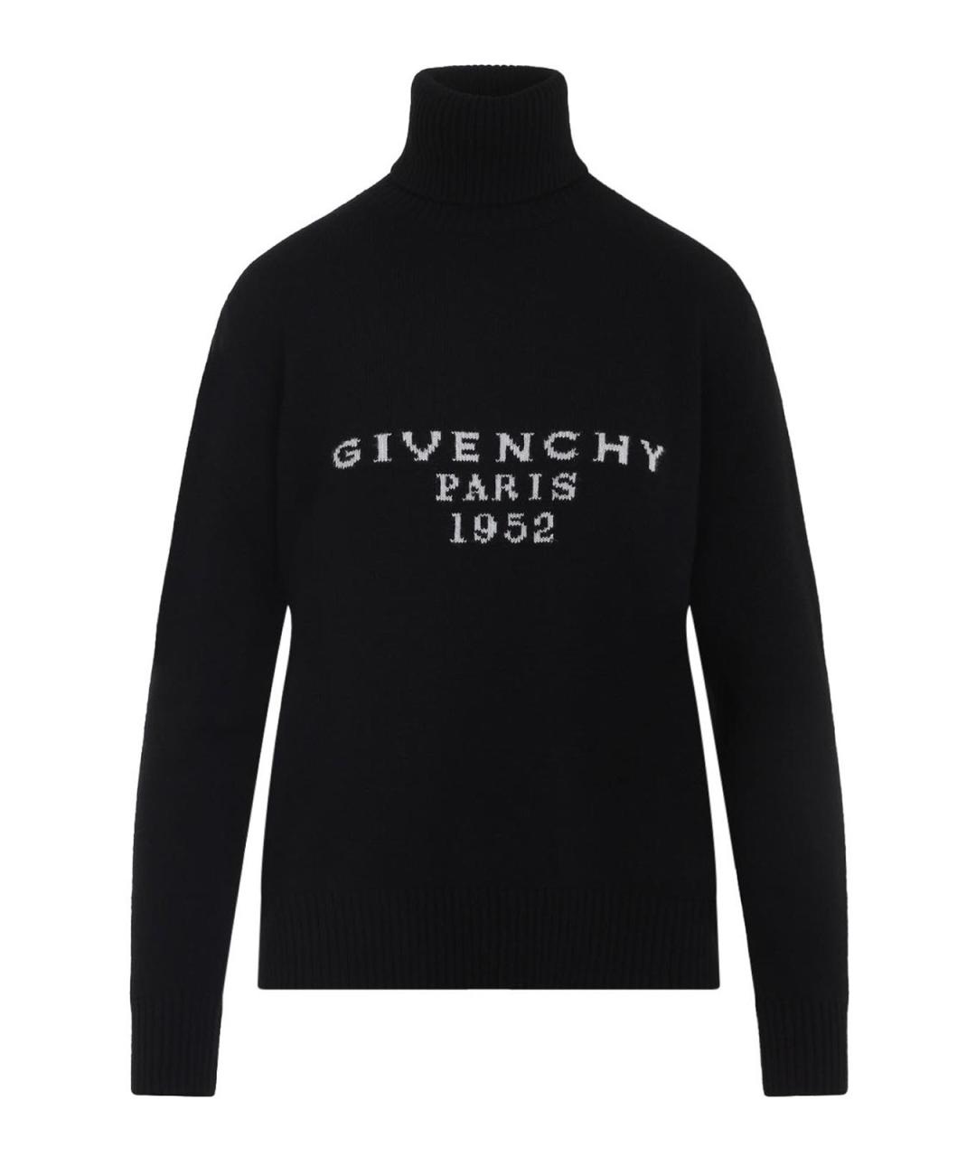 GIVENCHY Черная кашемировая водолазка, фото 1