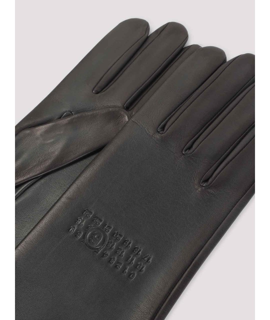 MM6 MAISON MARGIELA Кожаные перчатки, фото 3