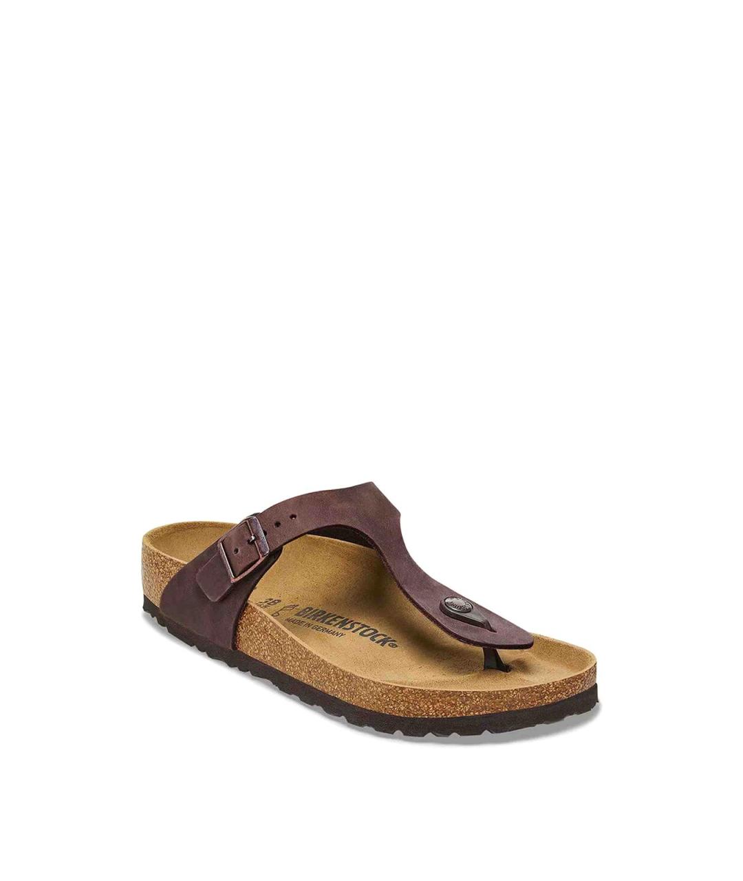 BIRKENSTOCK Бежевые кожаные сандалии, фото 2