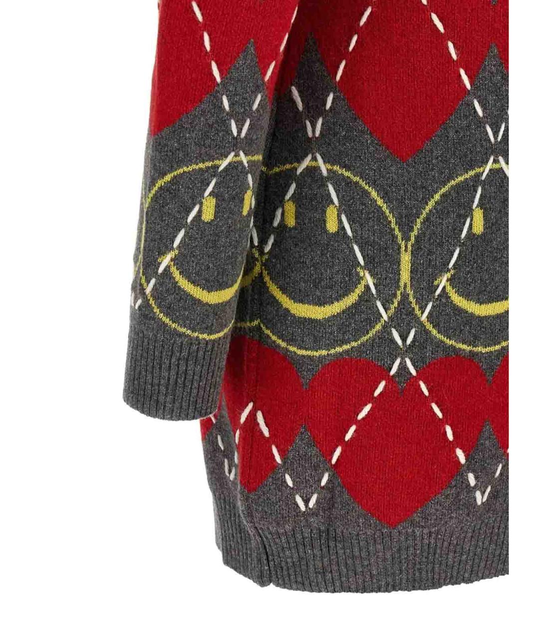 MOSCHINO Мульти кашемировое повседневное платье, фото 4