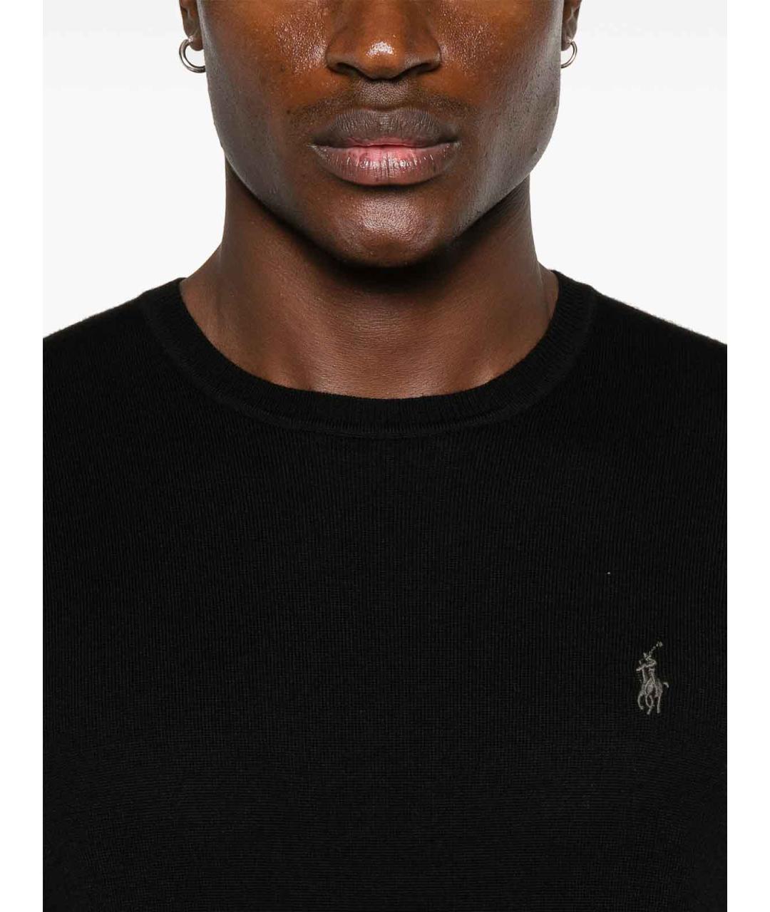 POLO RALPH LAUREN Черный джемпер / свитер, фото 5