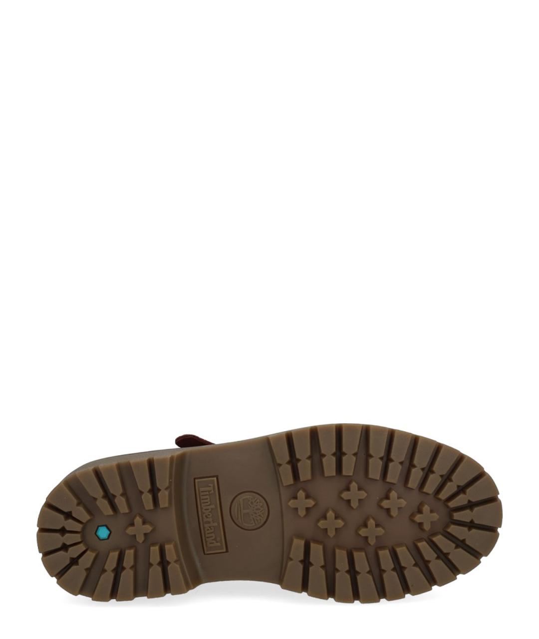 TIMBERLAND Бордовые кожаные лоферы, фото 6
