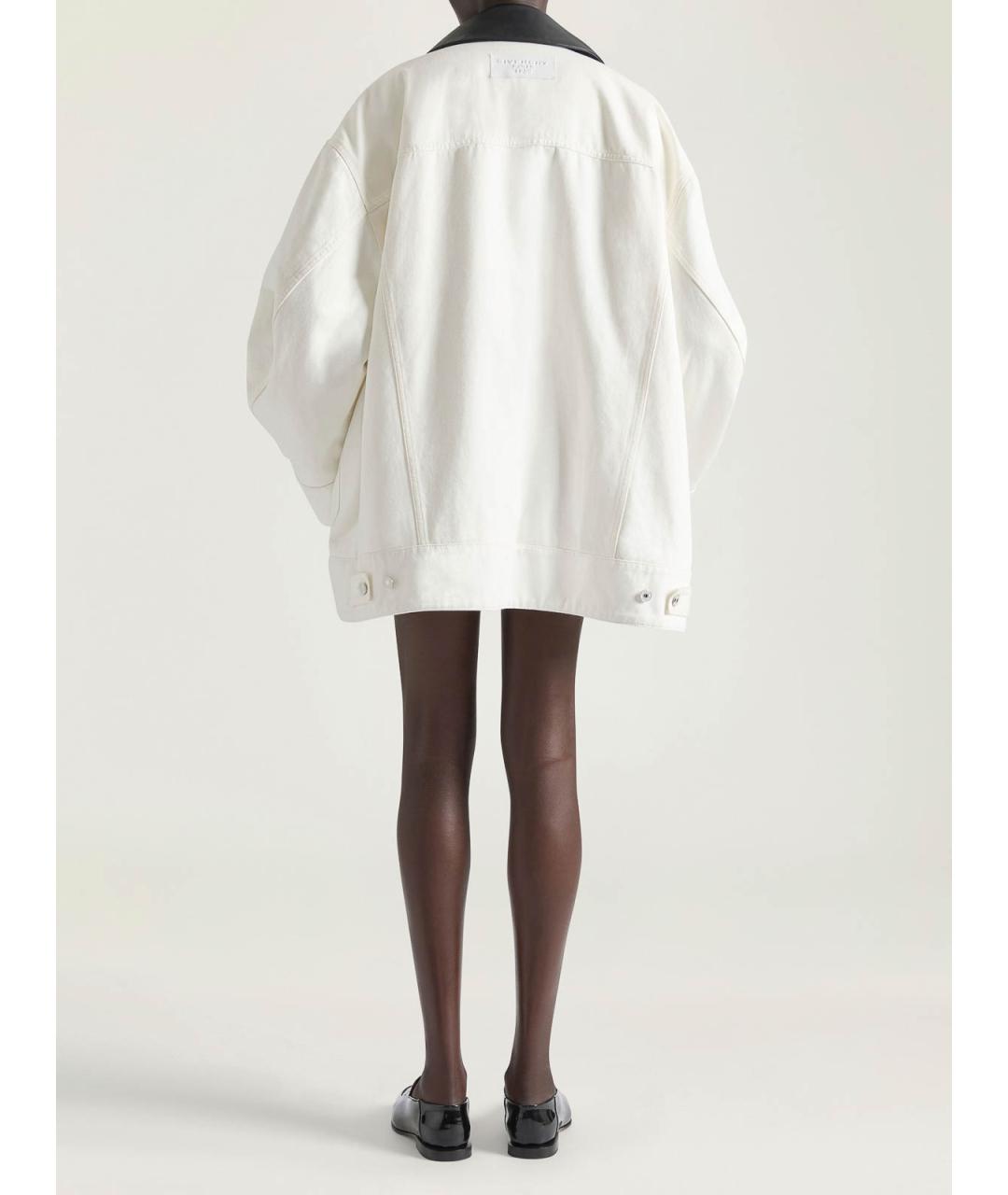 GIVENCHY Белая хлопковая парка, фото 3
