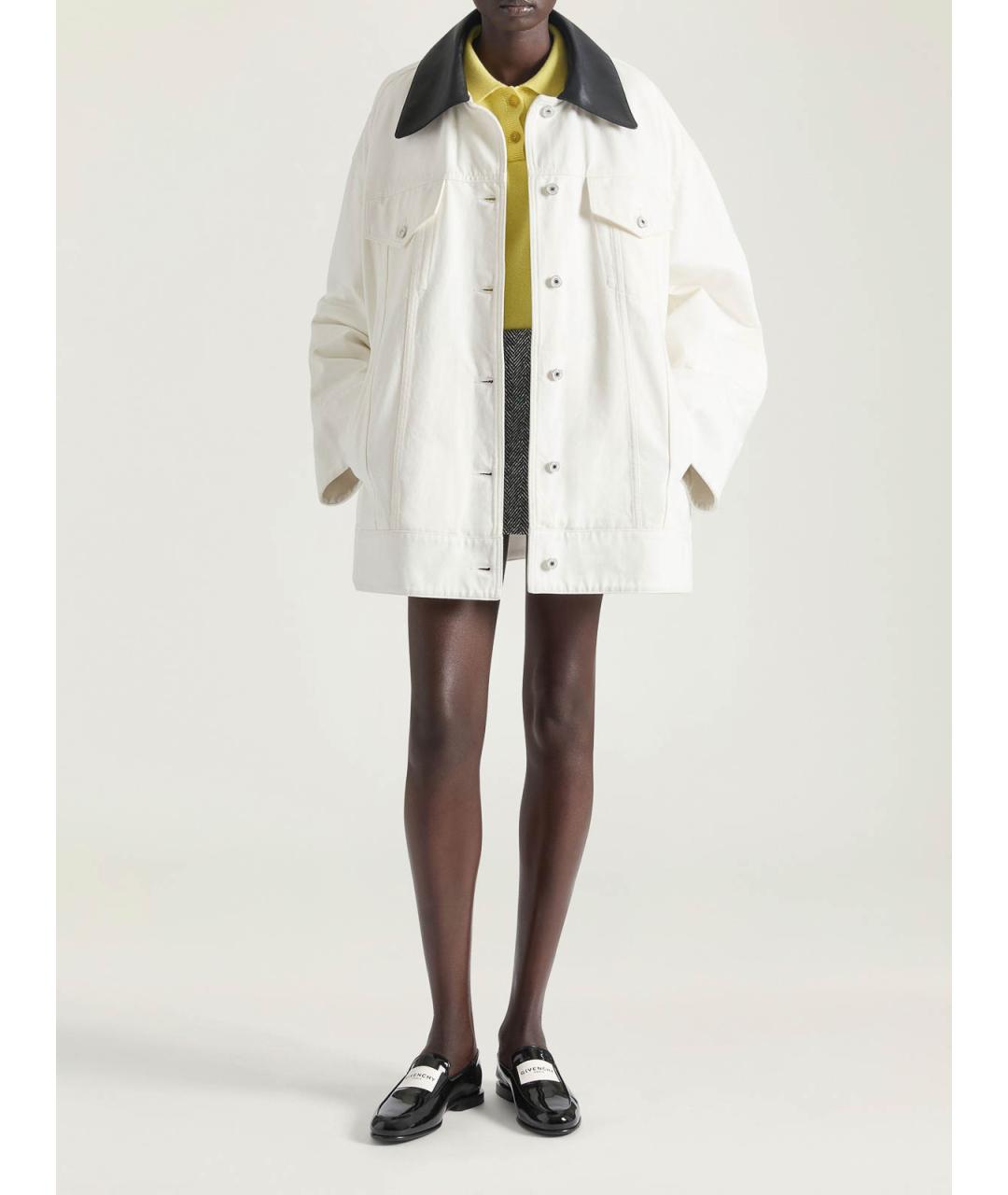 GIVENCHY Белая хлопковая парка, фото 2