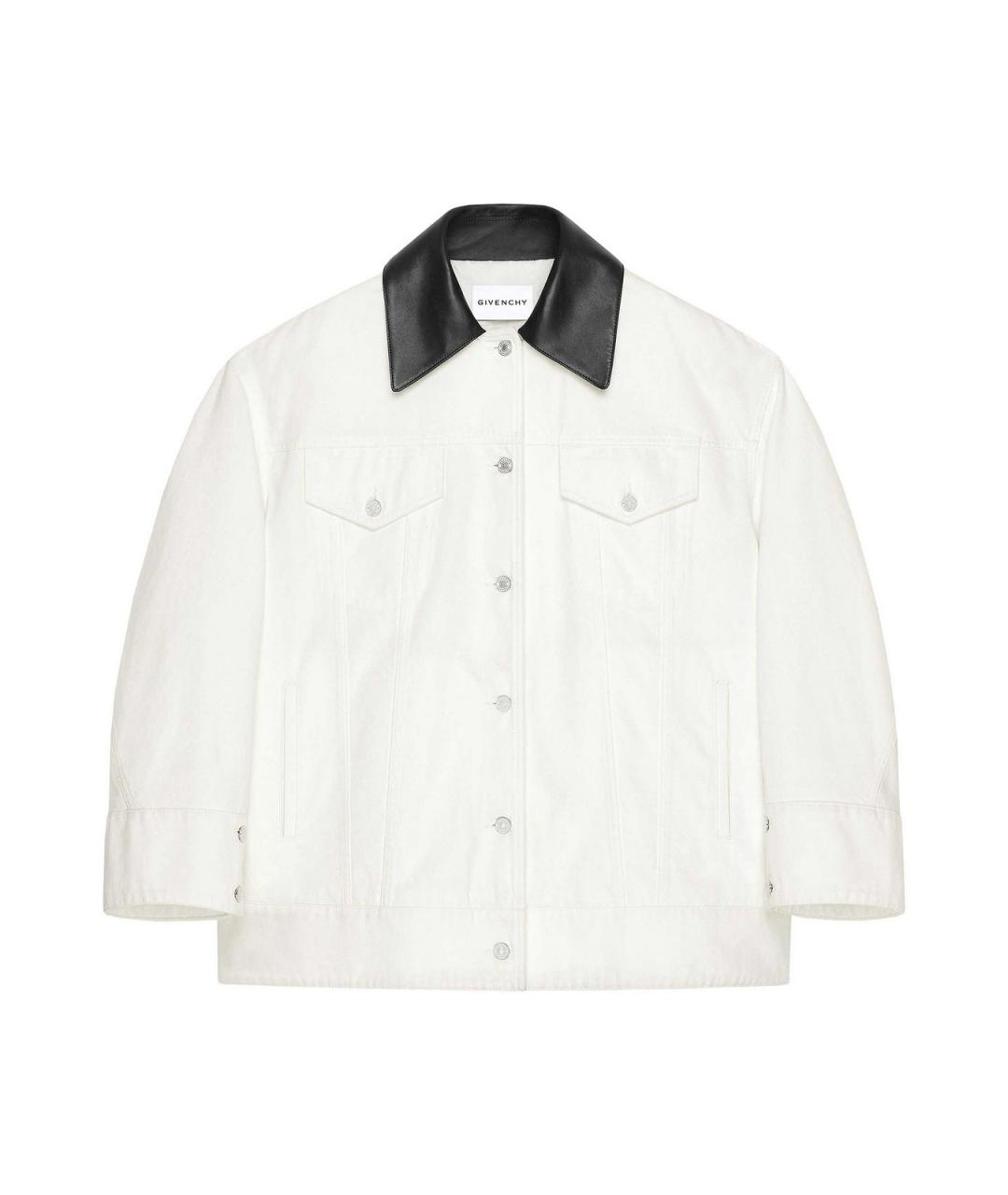 GIVENCHY Белая хлопковая парка, фото 1
