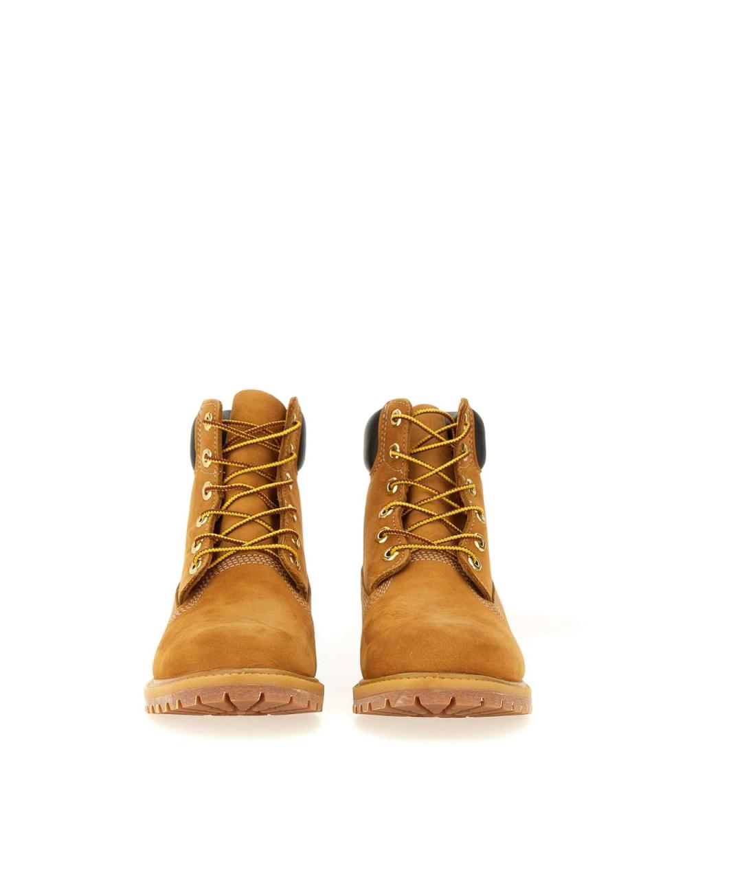 TIMBERLAND Желтые кожаные сапоги, фото 4