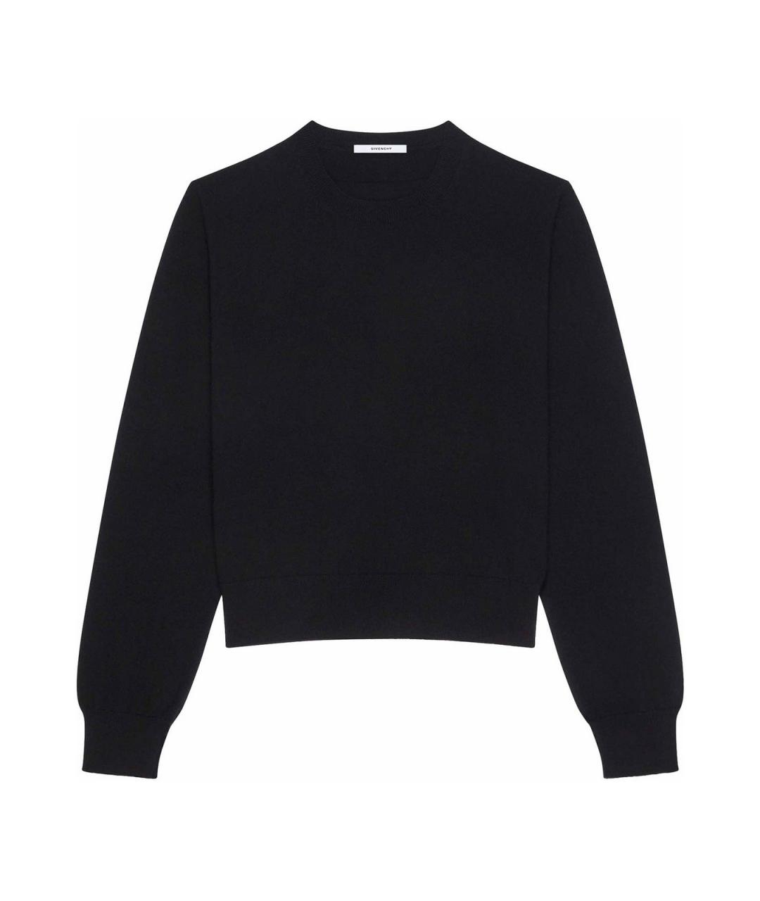 GIVENCHY Черный кашемировый джемпер / свитер, фото 1