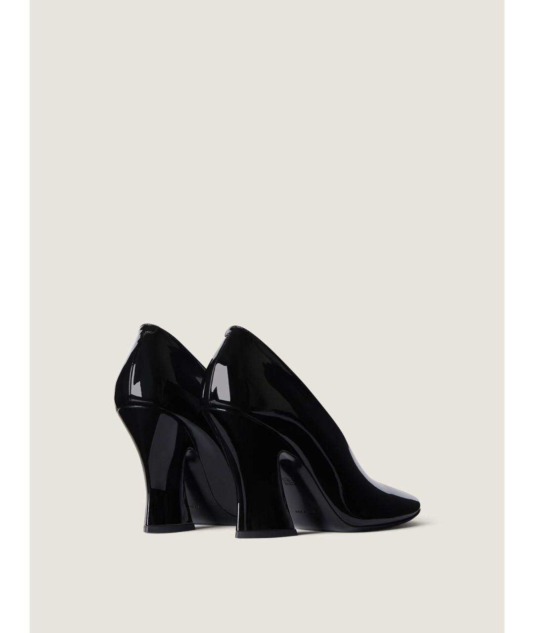 GIVENCHY Черные кожаные туфли, фото 4