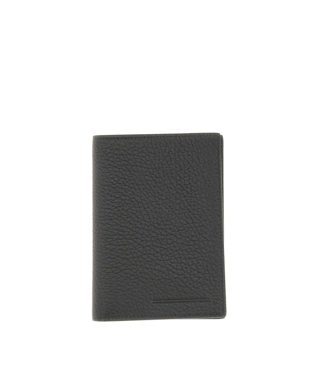 TOM FORD Черный кожаный кошелек, фото 1