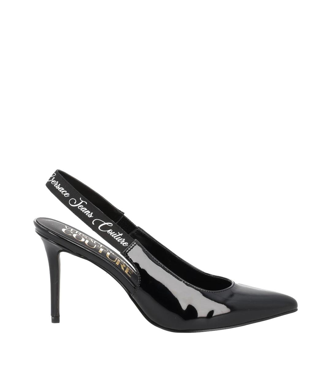 VERSACE JEANS COUTURE Черные сандалии, фото 1