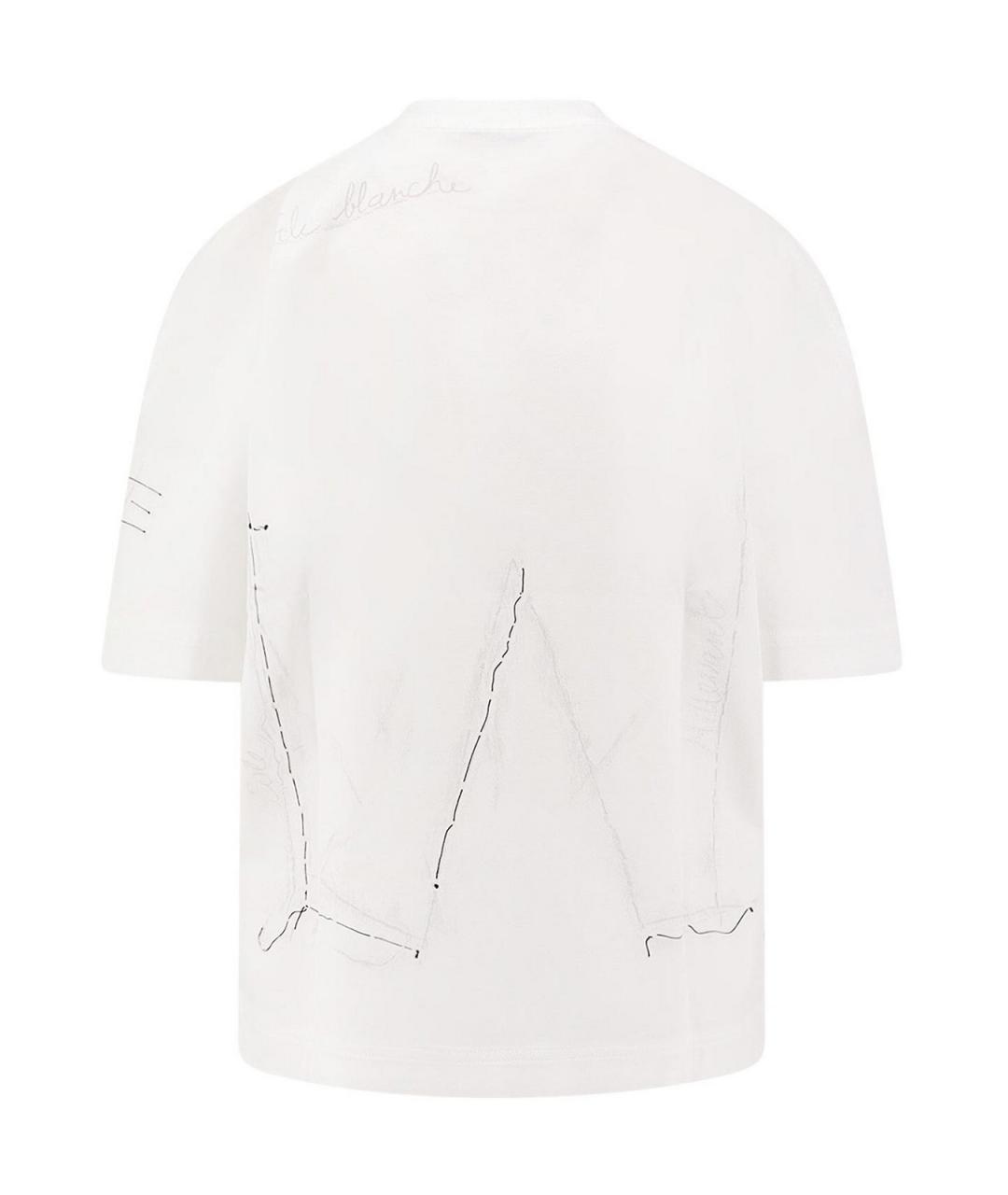GIVENCHY Белая хлопковая футболка, фото 2