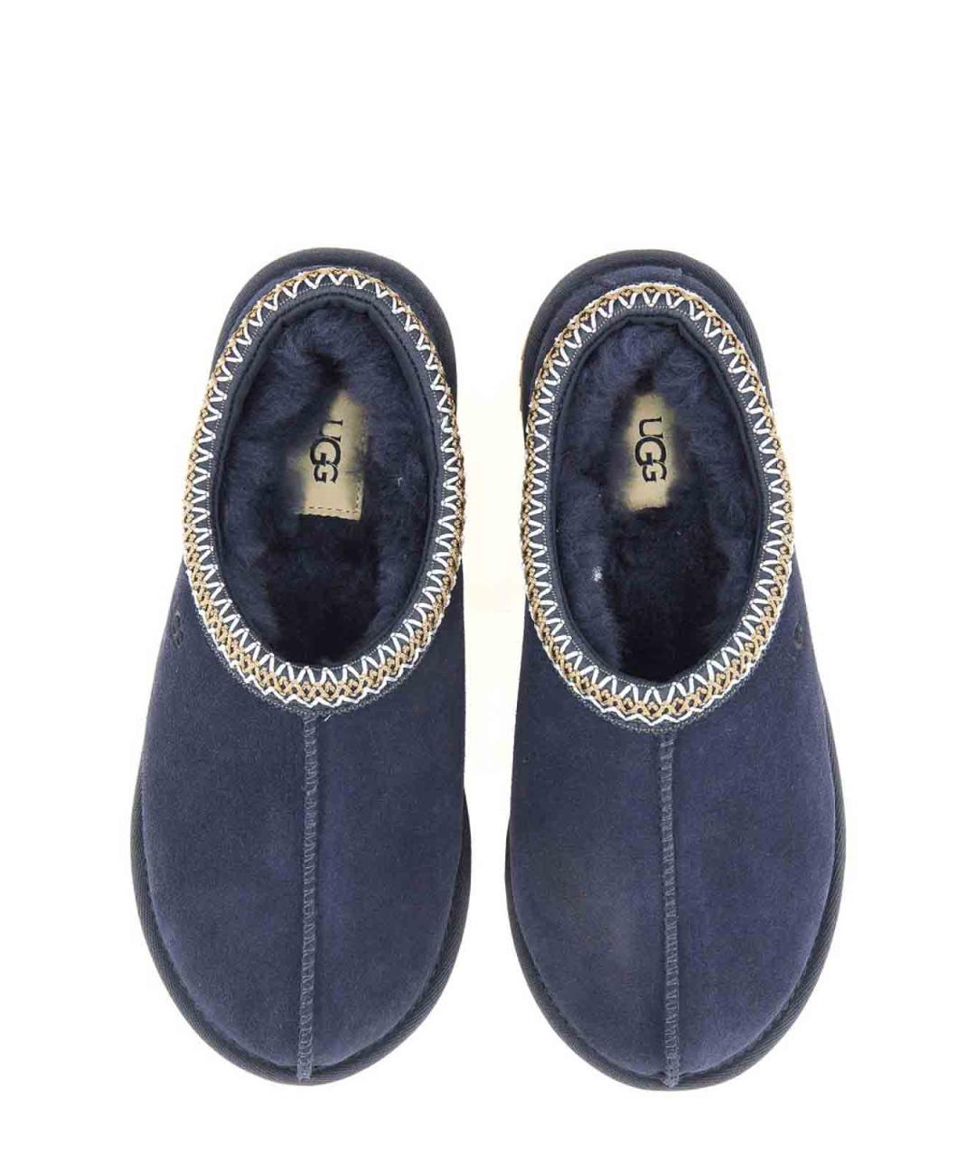 UGG Синие кожаные мюли, фото 2