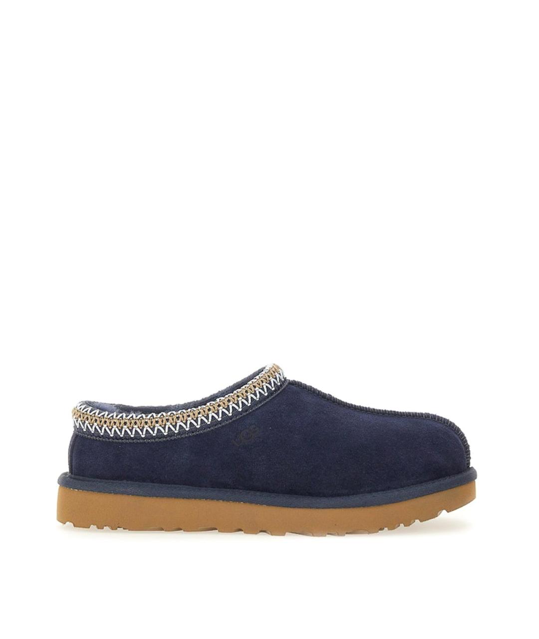 UGG Синие кожаные мюли, фото 1