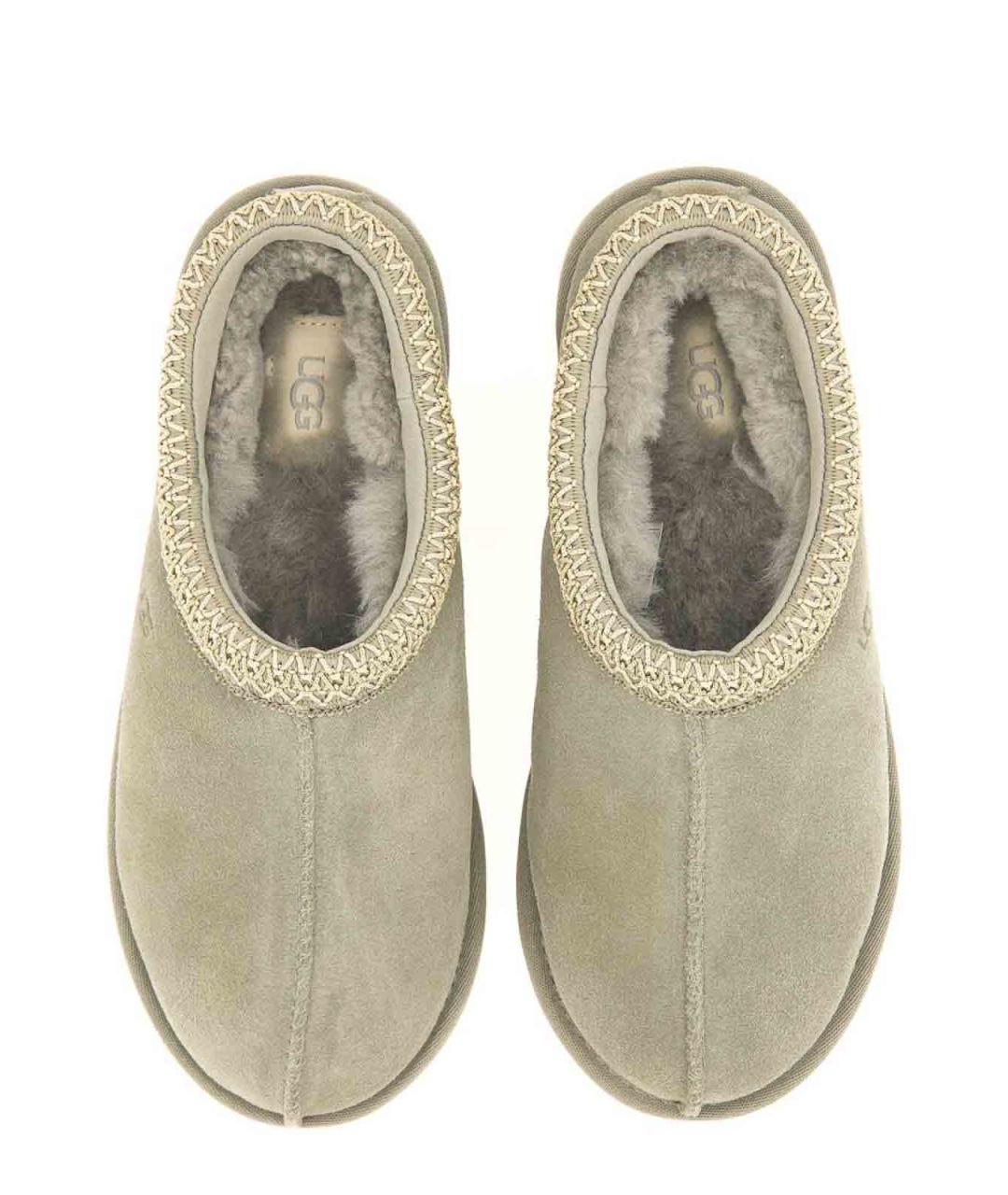 UGG Зеленые кожаные мюли, фото 2