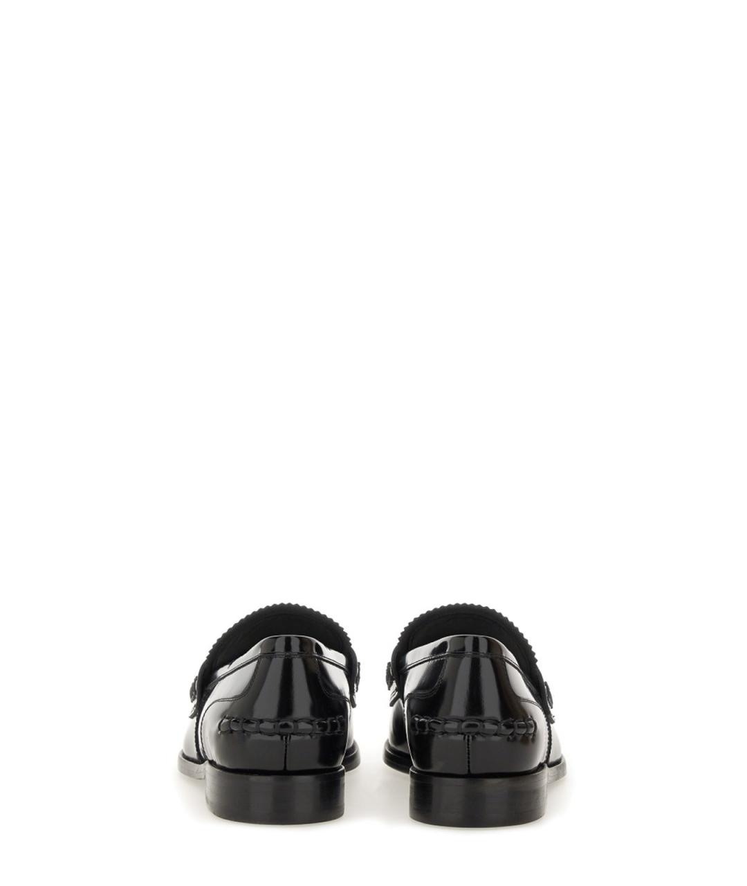 ALEXANDER WANG Черные кожаные лоферы, фото 3
