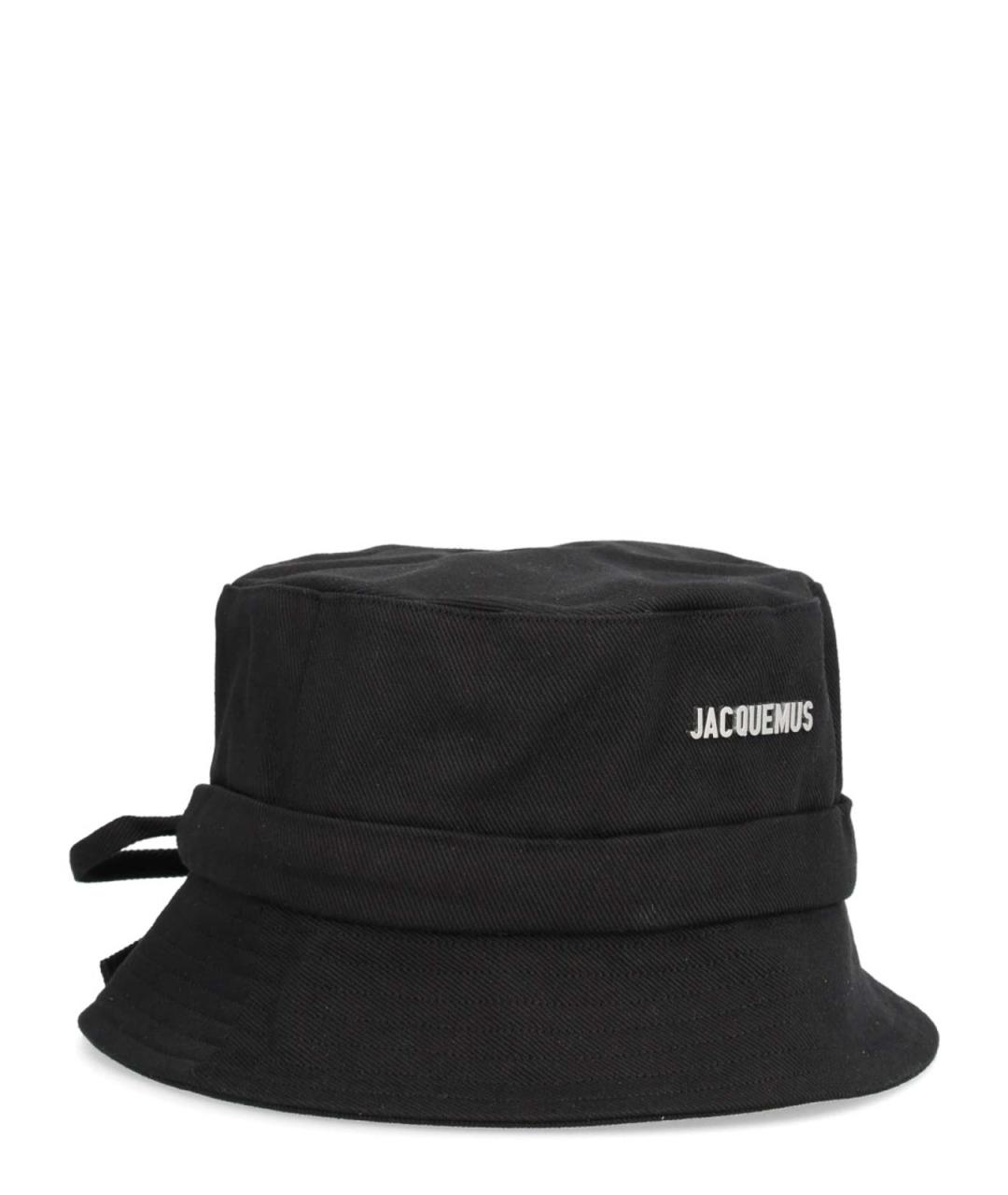 JACQUEMUS Черная хлопковая кепка/бейсболка, фото 4