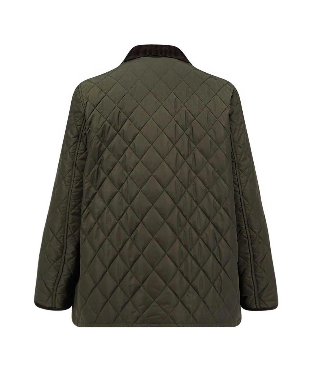 BURBERRY Зеленая куртка, фото 2