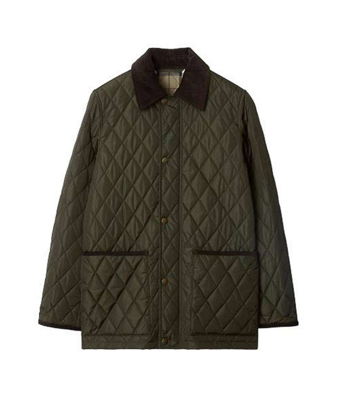 BURBERRY Зеленая куртка, фото 1