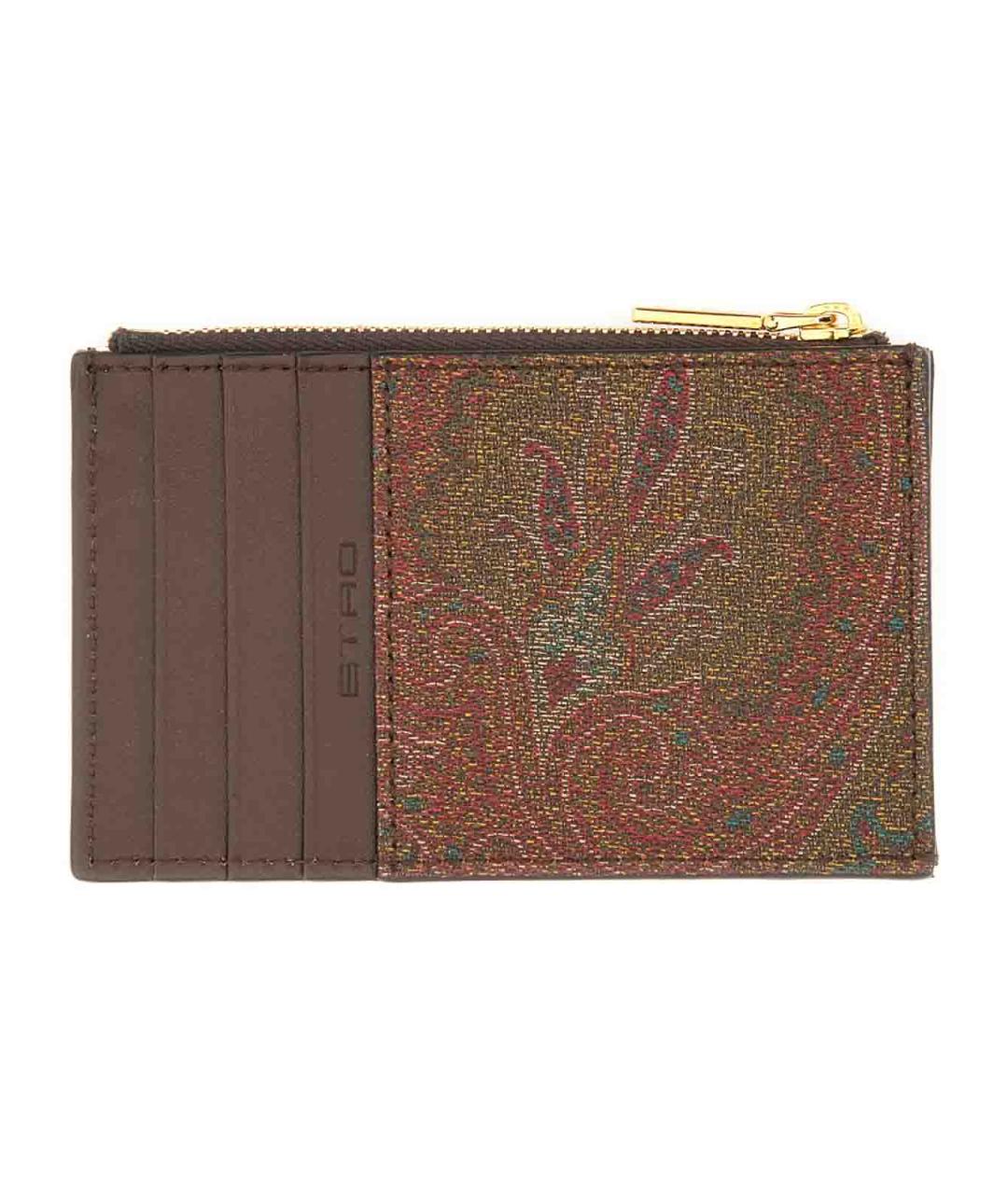 ETRO Коричневый кардхолдер, фото 2