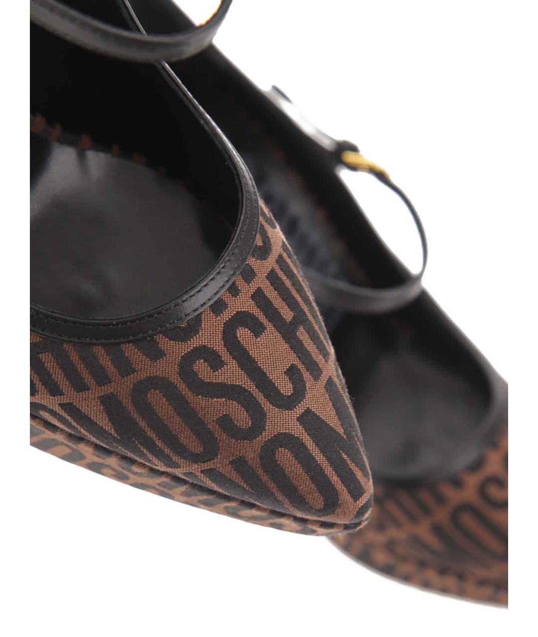 MOSCHINO Мульти синтетические туфли, фото 5