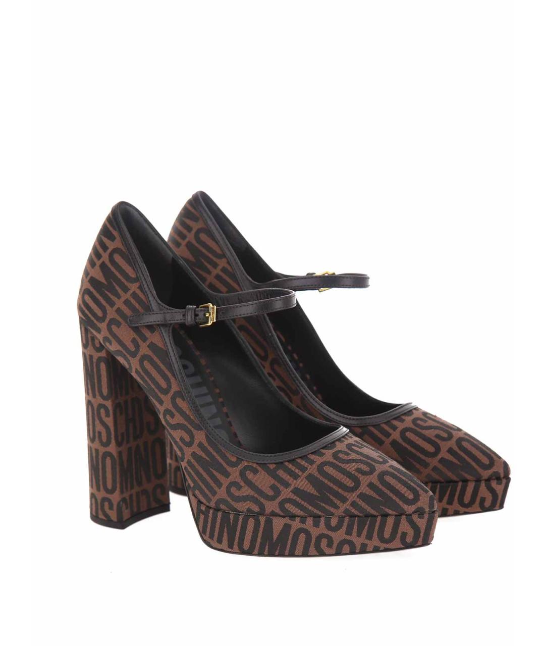 MOSCHINO Мульти синтетические туфли, фото 2