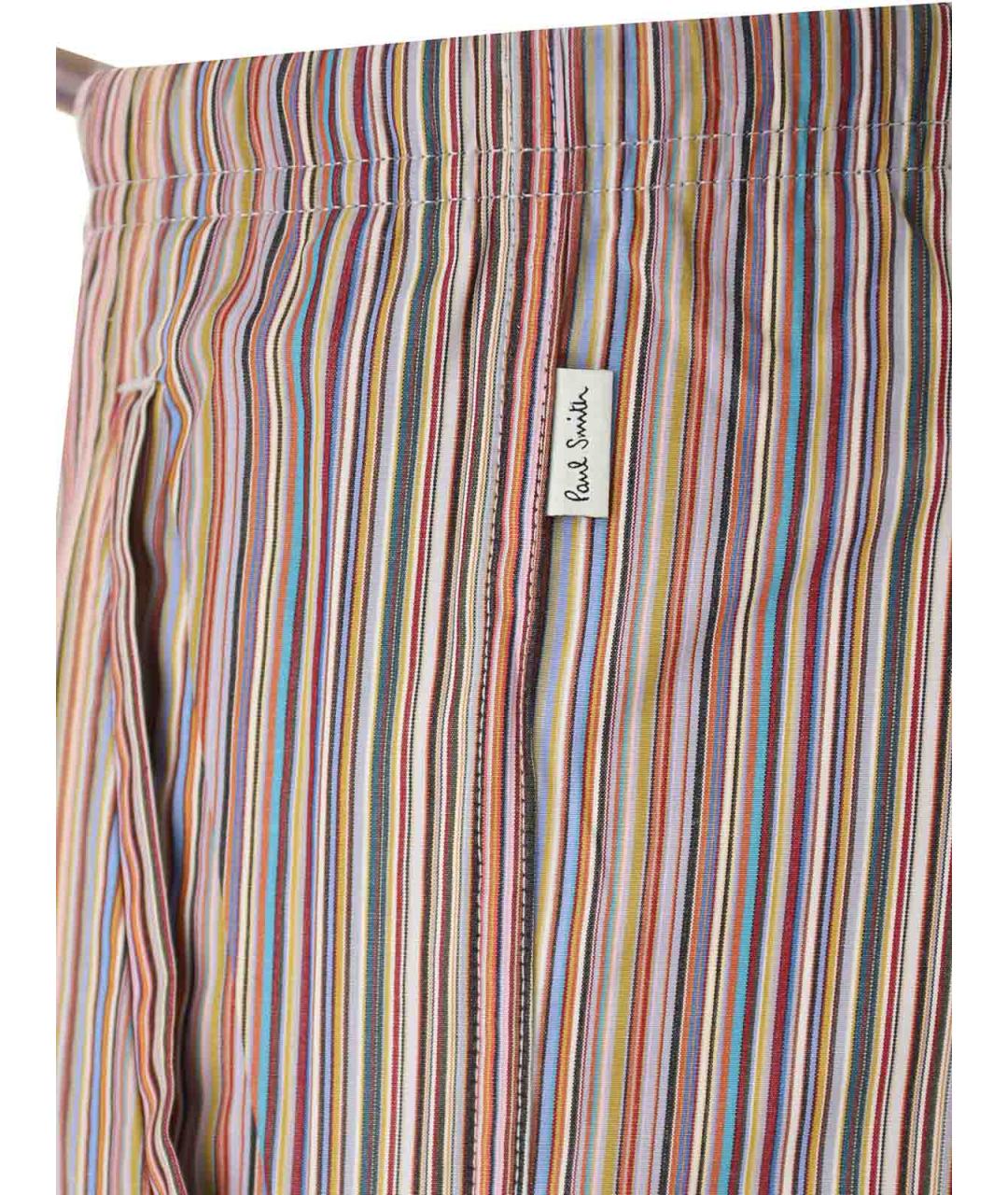 PAUL SMITH Мульти хлопковые повседневные брюки, фото 3