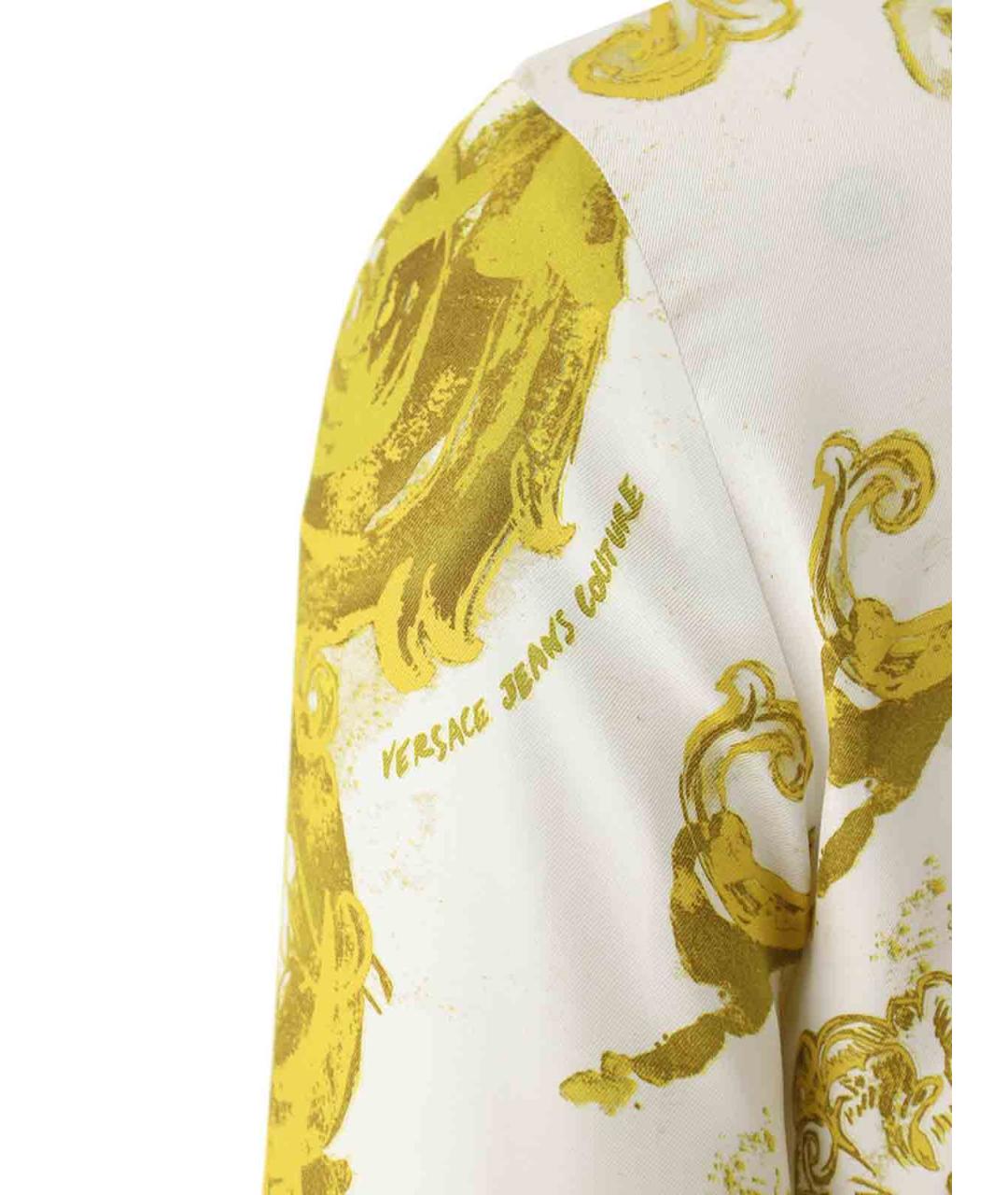 VERSACE JEANS COUTURE Мульти вискозная рубашка, фото 4